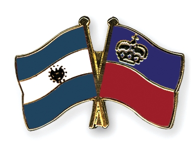 Fahnen Pins El-Salvador Liechtenstein
