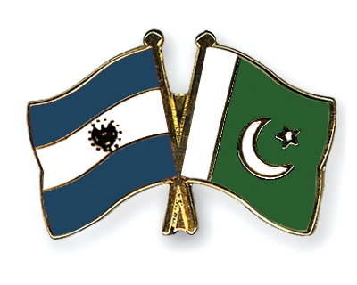 Fahnen Pins El-Salvador Pakistan