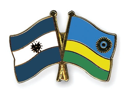 Fahnen Pins El-Salvador Ruanda