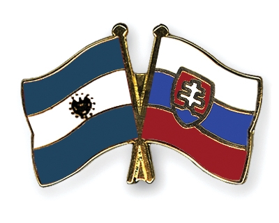 Fahnen Pins El-Salvador Slowakei