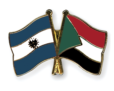 Fahnen Pins El-Salvador Sudan