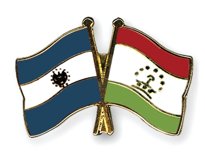 Fahnen Pins El-Salvador Tadschikistan
