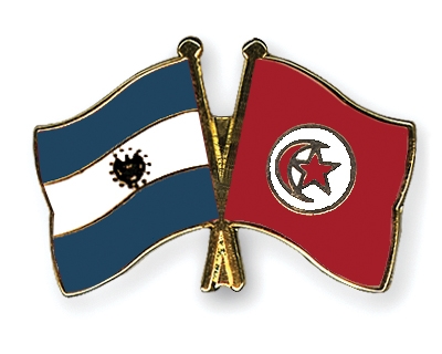 Fahnen Pins El-Salvador Tunesien