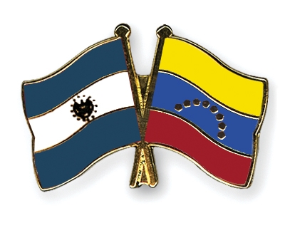 Fahnen Pins El-Salvador Venezuela