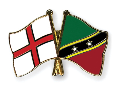 Fahnen Pins England St-Kitts-und-Nevis