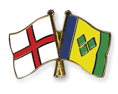 Fahnen Pins England St-Vincent-und-die-Grenadinen