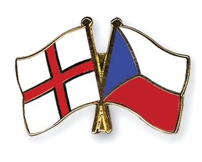 Fahnen Pins England Tschechische-Republik