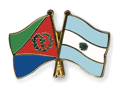 Fahnen Pins Eritrea Argentinien