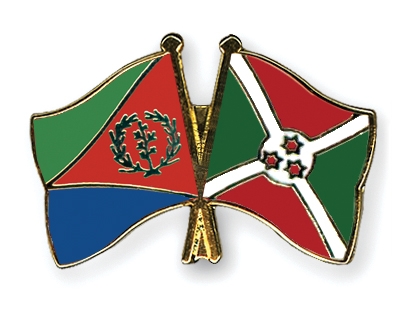 Fahnen Pins Eritrea Burundi