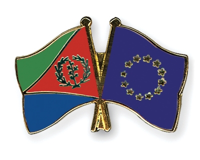 Fahnen Pins Eritrea Europa