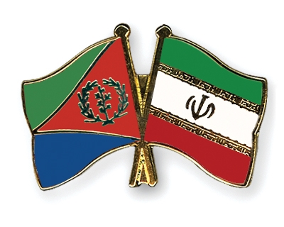 Fahnen Pins Eritrea Iran