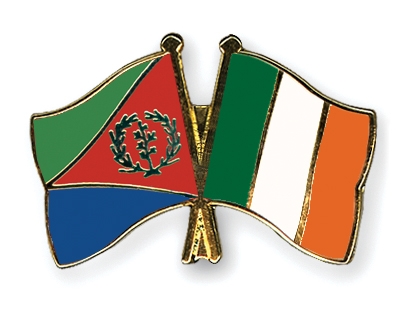 Fahnen Pins Eritrea Irland