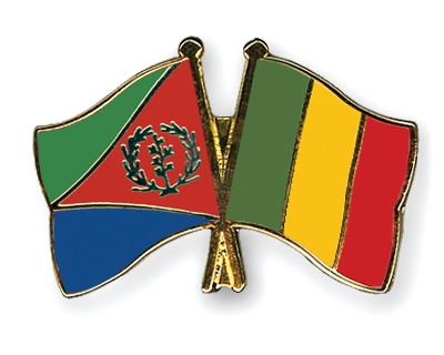 Fahnen Pins Eritrea Mali