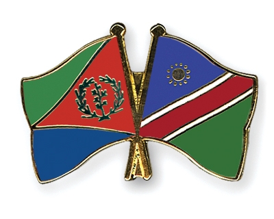 Fahnen Pins Eritrea Namibia