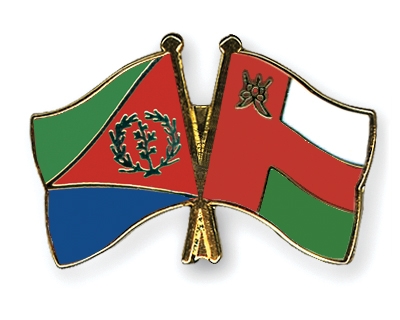 Fahnen Pins Eritrea Oman