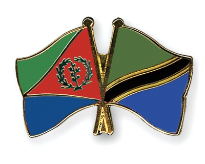 Fahnen Pins Eritrea Tansania
