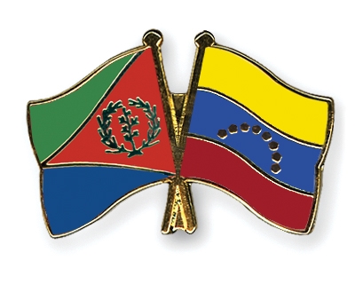 Fahnen Pins Eritrea Venezuela