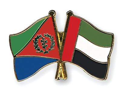 Fahnen Pins Eritrea Ver-Arab-Emirate