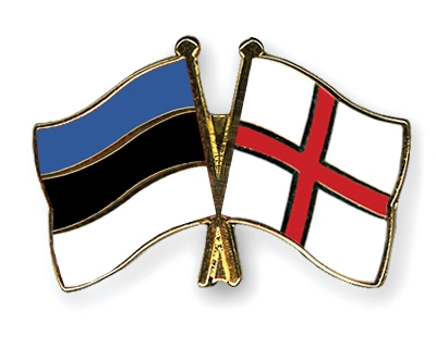 Fahnen Pins Estland England
