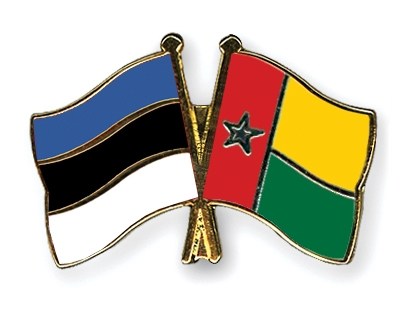 Fahnen Pins Estland Guinea-Bissau