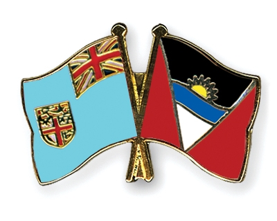Fahnen Pins Fidschi Antigua-und-Barbuda