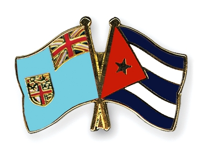 Fahnen Pins Fidschi Kuba
