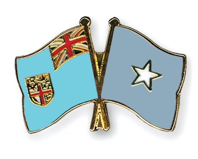Fahnen Pins Fidschi Somalia
