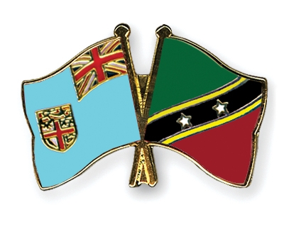 Fahnen Pins Fidschi St-Kitts-und-Nevis