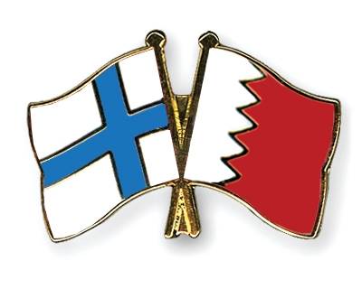 Fahnen Pins Finnland Bahrain