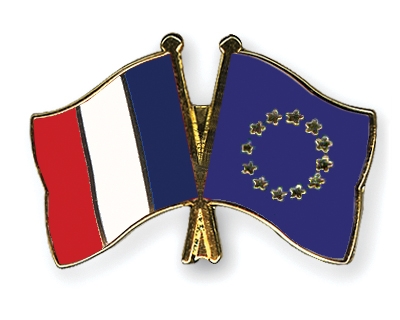 Fahnen Pins Frankreich Europa