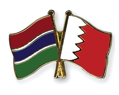 Fahnen Pins Gambia Bahrain