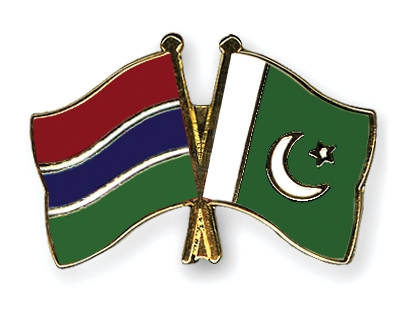 Fahnen Pins Gambia Pakistan