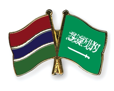 Fahnen Pins Gambia Saudi-Arabien