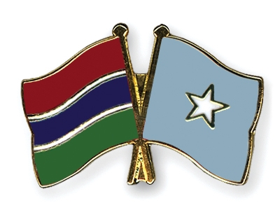 Fahnen Pins Gambia Somalia
