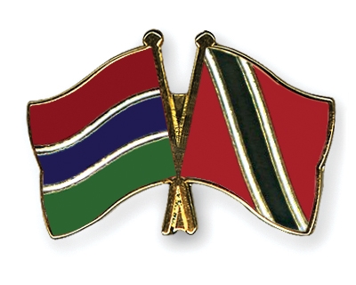 Fahnen Pins Gambia Trinidad-und-Tobago