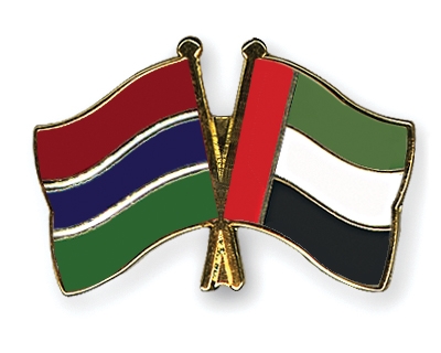 Fahnen Pins Gambia Ver-Arab-Emirate