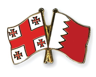 Fahnen Pins Georgien Bahrain