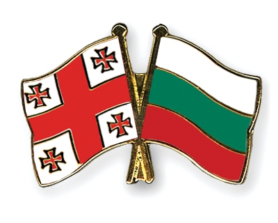 Fahnen Pins Georgien Bulgarien