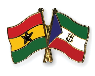 Fahnen Pins Ghana quatorialguinea