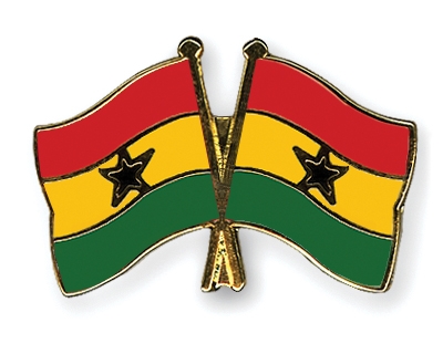 Fahnen Pins Ghana Ghana