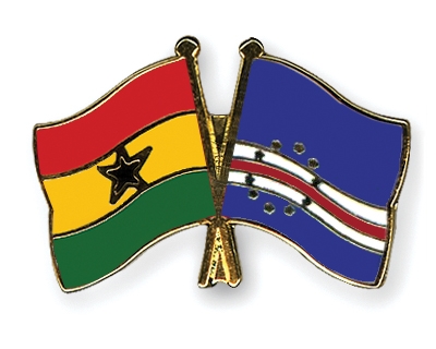 Fahnen Pins Ghana Kap-Verde