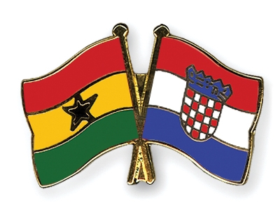 Fahnen Pins Ghana Kroatien