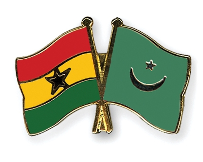 Fahnen Pins Ghana Mauretanien