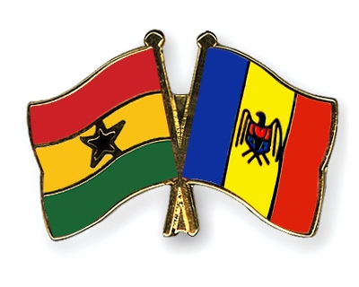 Fahnen Pins Ghana Moldau