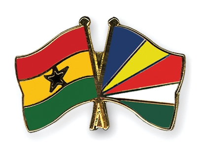 Fahnen Pins Ghana Seychellen