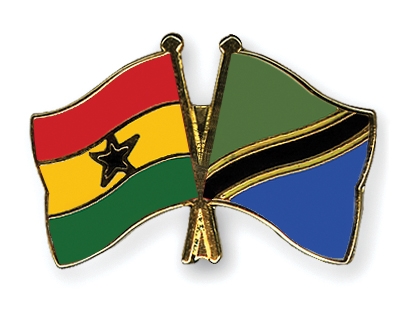 Fahnen Pins Ghana Tansania