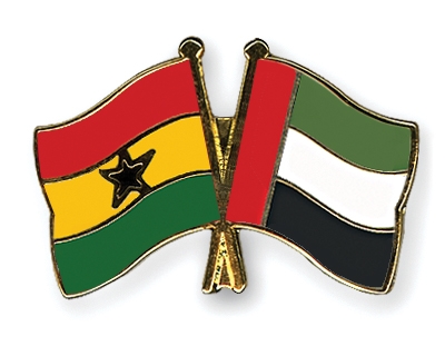 Fahnen Pins Ghana Ver-Arab-Emirate
