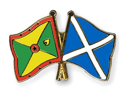 Fahnen Pins Grenada Schottland
