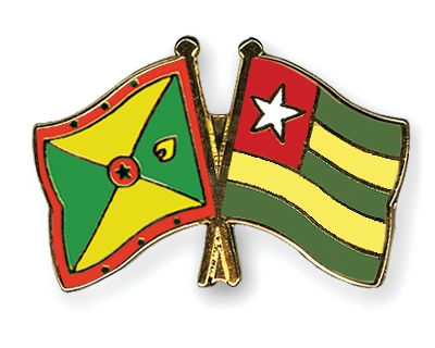 Fahnen Pins Grenada Togo