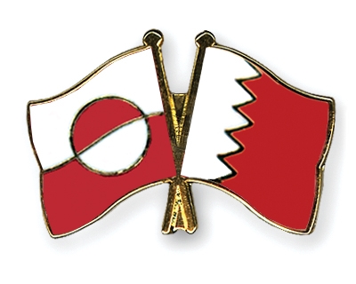 Fahnen Pins Grnland Bahrain